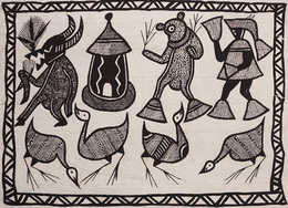 (コートジボワール)　セヌフォ族　コロゴ　(L)　No.2