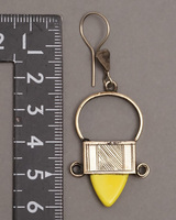 (マリ)　トゥアレグ　ニッケル　インガル　ピアス No.21