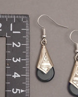 (マリ)　トゥアレグ　ニッケル　ピアス No.22