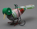 (マリ)　リサイクルバード　小鳥　No.11　廃材アート