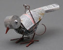 (マリ)　リサイクルバード　小鳥　No.14　廃材アート
