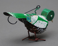 (マリ)　リサイクルバード　小鳥　No.15　廃材アート