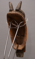 (コートジボワール)　グロ族　ザンブレ　マスク　No.291
