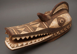 (ブルキナファソ)　ボボ族　マスク　No.302