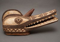 (ブルキナファソ)　ボボ族　マスク　No.302