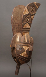 (ブルキナファソ)　モシ族　マスク　No.307