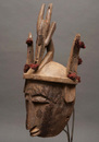 (マリ)　バンバラ族　チワラマスク　No.305