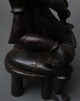 (コートジボワール)　セヌフォ族　座像　No.2