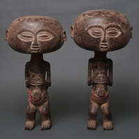 (カメルーン)　ティカ族　立像　ペア　No.1