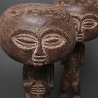 (カメルーン)　ティカ族　立像　ペア　No.1