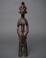 (コートジボワール)　セヌフォ族　立像　