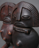 (カメルーン)　ティカ族　立像　ペア　No.2