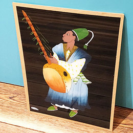 ガラス絵　(L)　No.11