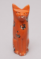 ソープストーン置物　子猫さん　33番