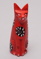 ソープストーン置物　子猫さん　35番