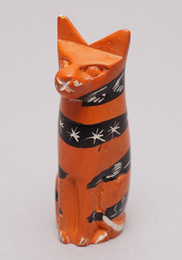 ソープストーン置物　子猫さん　37番