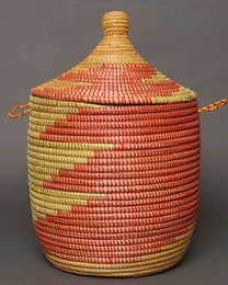(セネガル)　パニエ　バスケット　L　No.133