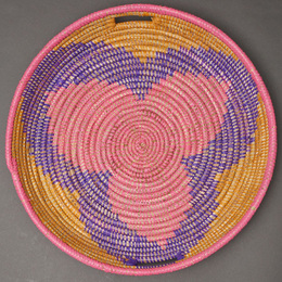 (セネガル)　パニエ　皿かご　LL　No.144