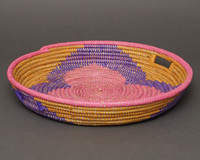 (セネガル)　パニエ　皿かご　LL　No.144