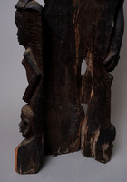 (タンザニア)　マコンデ　黒檀彫刻　96cm