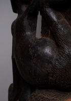 (タンザニア)　マコンデ　黒檀彫刻　96cm