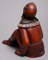 (ケニア)　マサイ女性オブジェ　