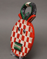 (コートジボワール)　バウレ族　プレプレ　マスク　No.393