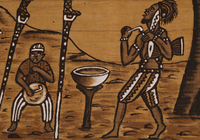 (マリ)　ボゴラン　絵布　(L)　No.11