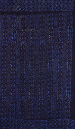 (マリ)　ドゴン　藍染大判布　(LL)　No.76