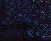 (マリ)　ドゴン　藍染大判布　(L)　No.78