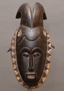 (コートジボワール)　ヤウレ族　マスク　No.319