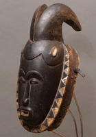 (コートジボワール)　ヤウレ族　マスク　No.319
