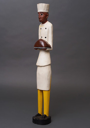 (コートジボワール)　コロン人形　XLサイズ　No.12　名コック