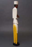 (コートジボワール)　コロン人形　XLサイズ　No.12　名コック