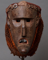 (コンゴ)　チョクウェ族　マスク　No.180