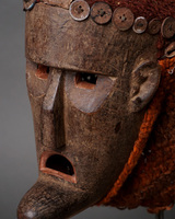 (コンゴ)　チョクウェ族　マスク　No.180