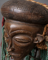 (コンゴ)　チョクウェ族　マスク　No.183